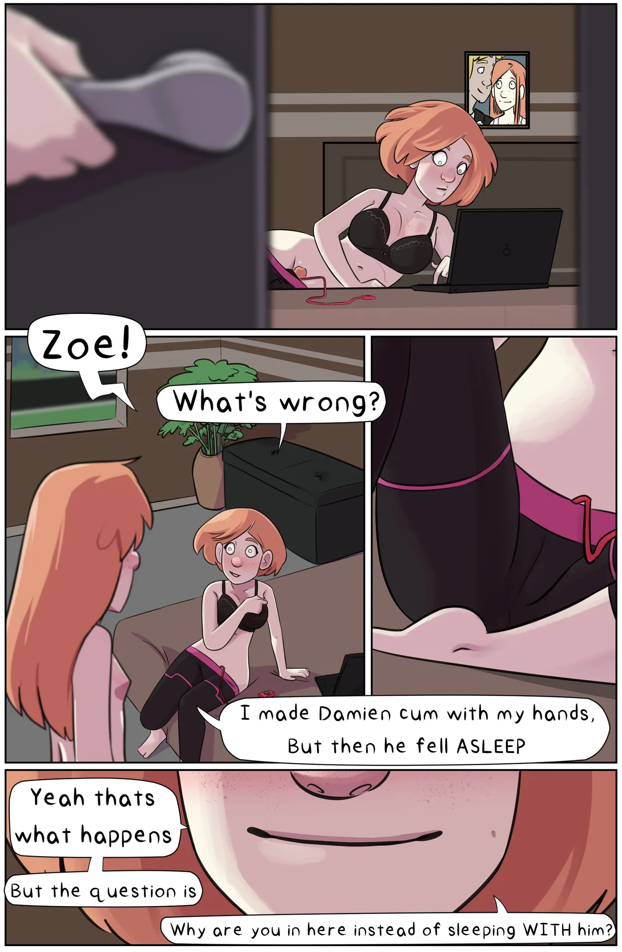 Zoe the Vampire- Zoe the Virgin page 4 full