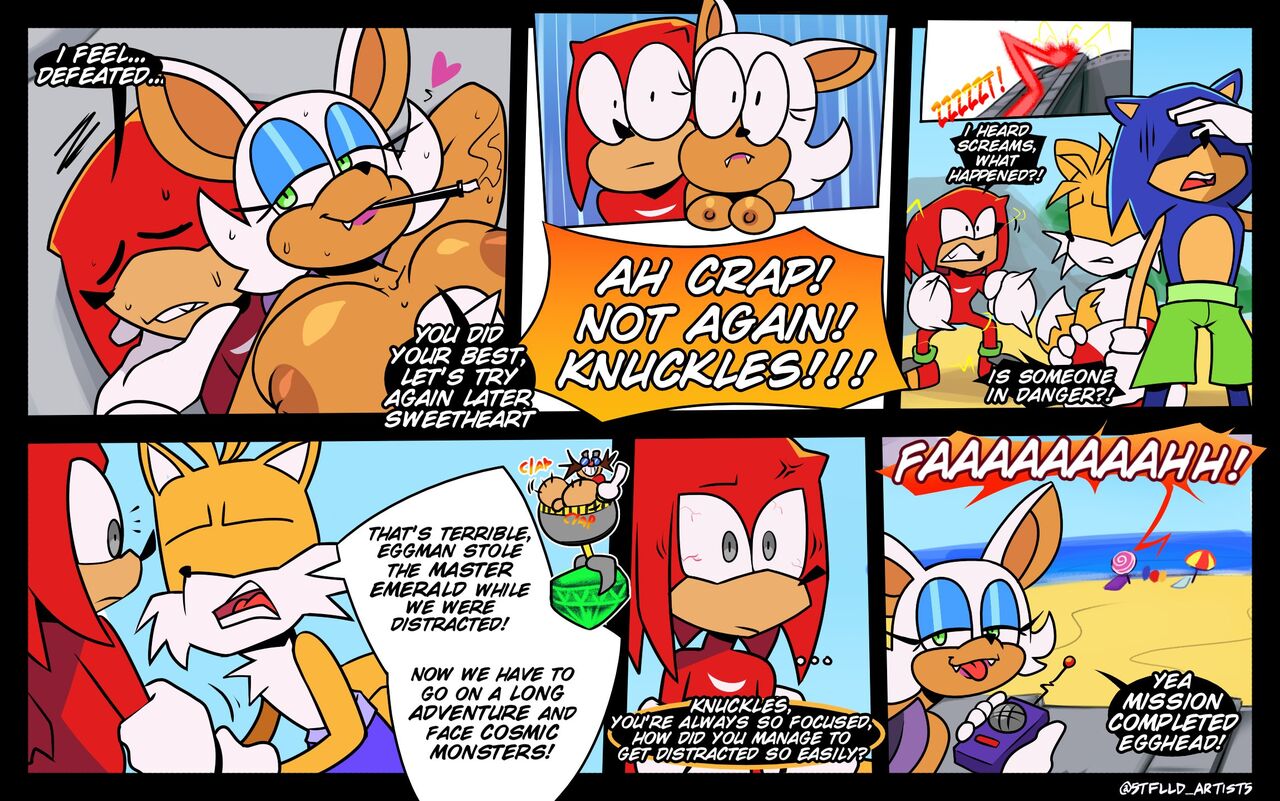 Rouge the Bat &amp; Knuckles page 5 full