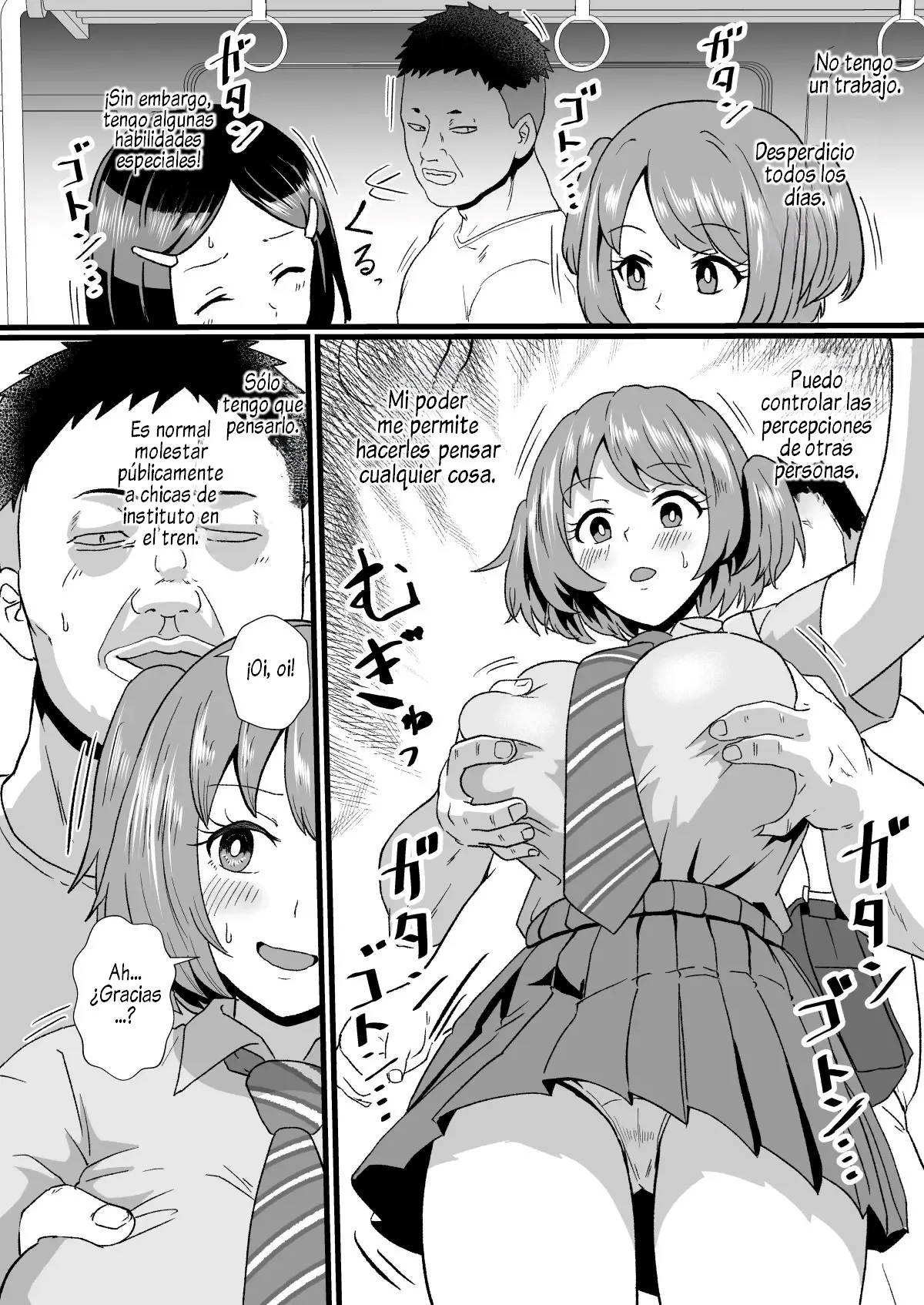 Tsuugaku Densha ni Arawareta Ninshiki Kaihen Oji-san | El hombre que Alteraró la Percepción y Apareció en el Tren Escolar page 3 full