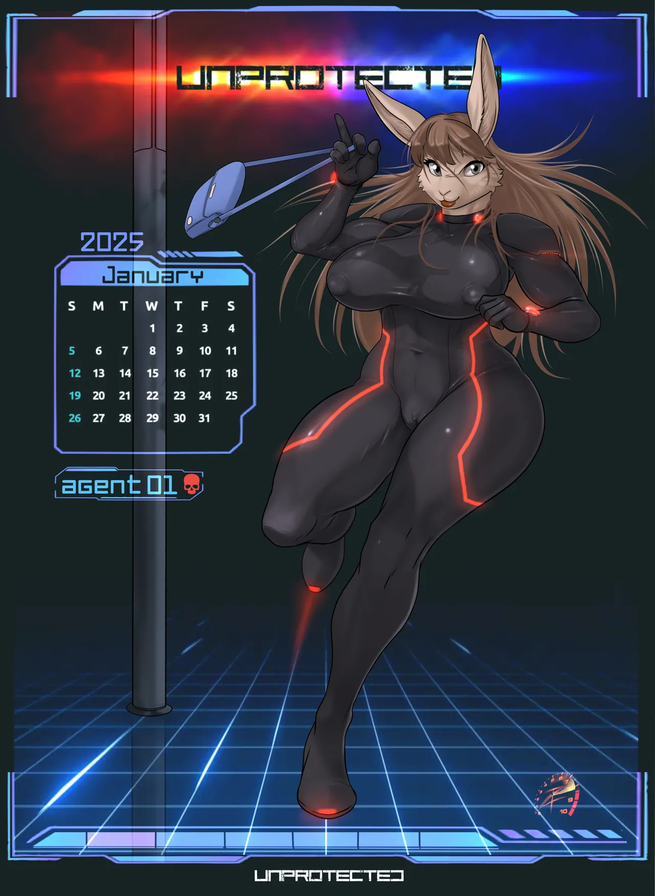 2025 Unprotected Calendar page 1 full