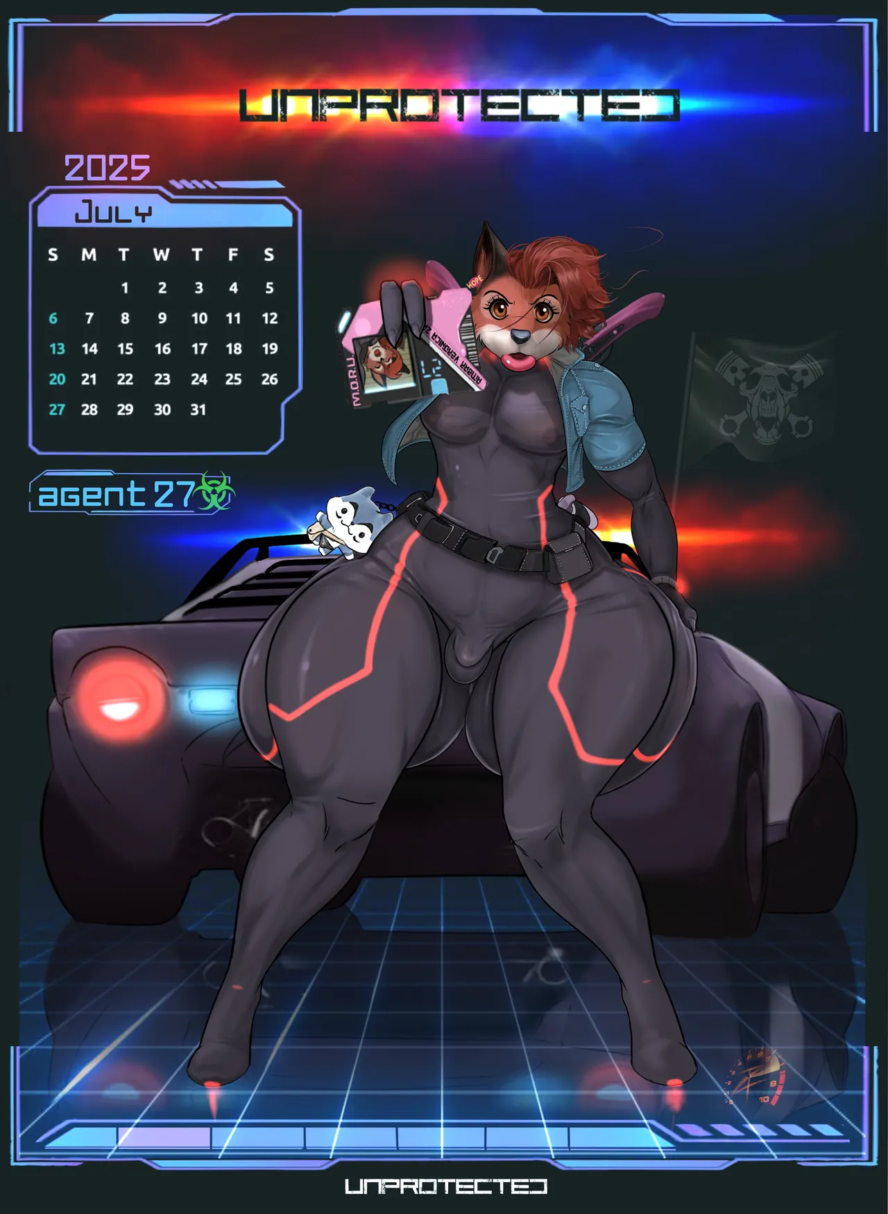 2025 Unprotected Calendar page 7 full