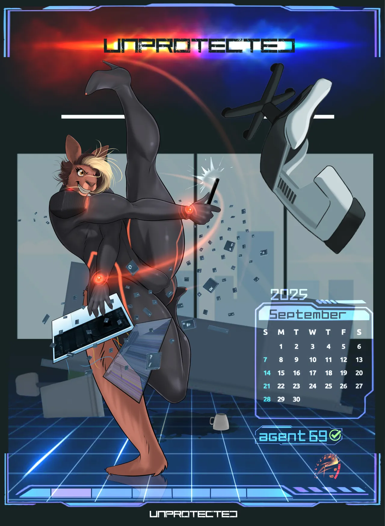 2025 Unprotected Calendar page 9 full