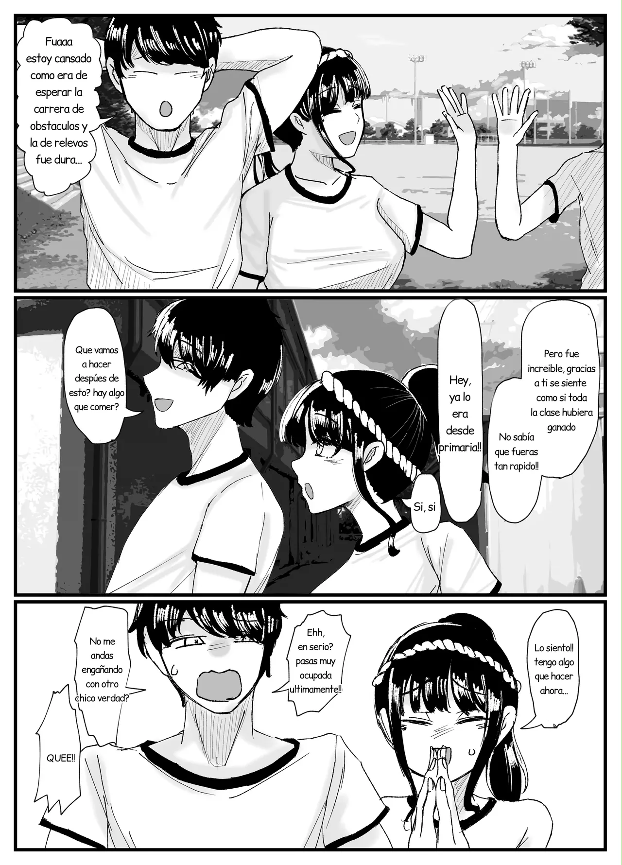 Netorare Bae 2 ~YouCha Kanojo no SNS Netorare Kiroku~ | Netorare Bae 2 ~El Registro de una Novia Infiel en Redes Sociales~ page 4 full