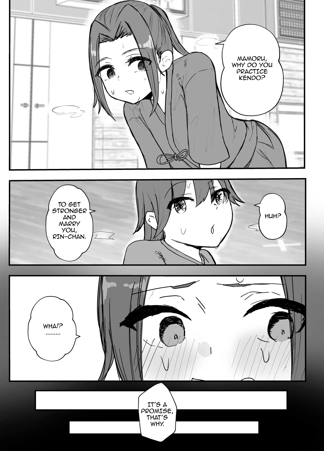 Kendou-bu Shushou no Watashi ga Netorase de Ochiru Wake ga Nai!! | There's no way the captain of the kendo club like me could fall for a cuckoldry!! page 2 full