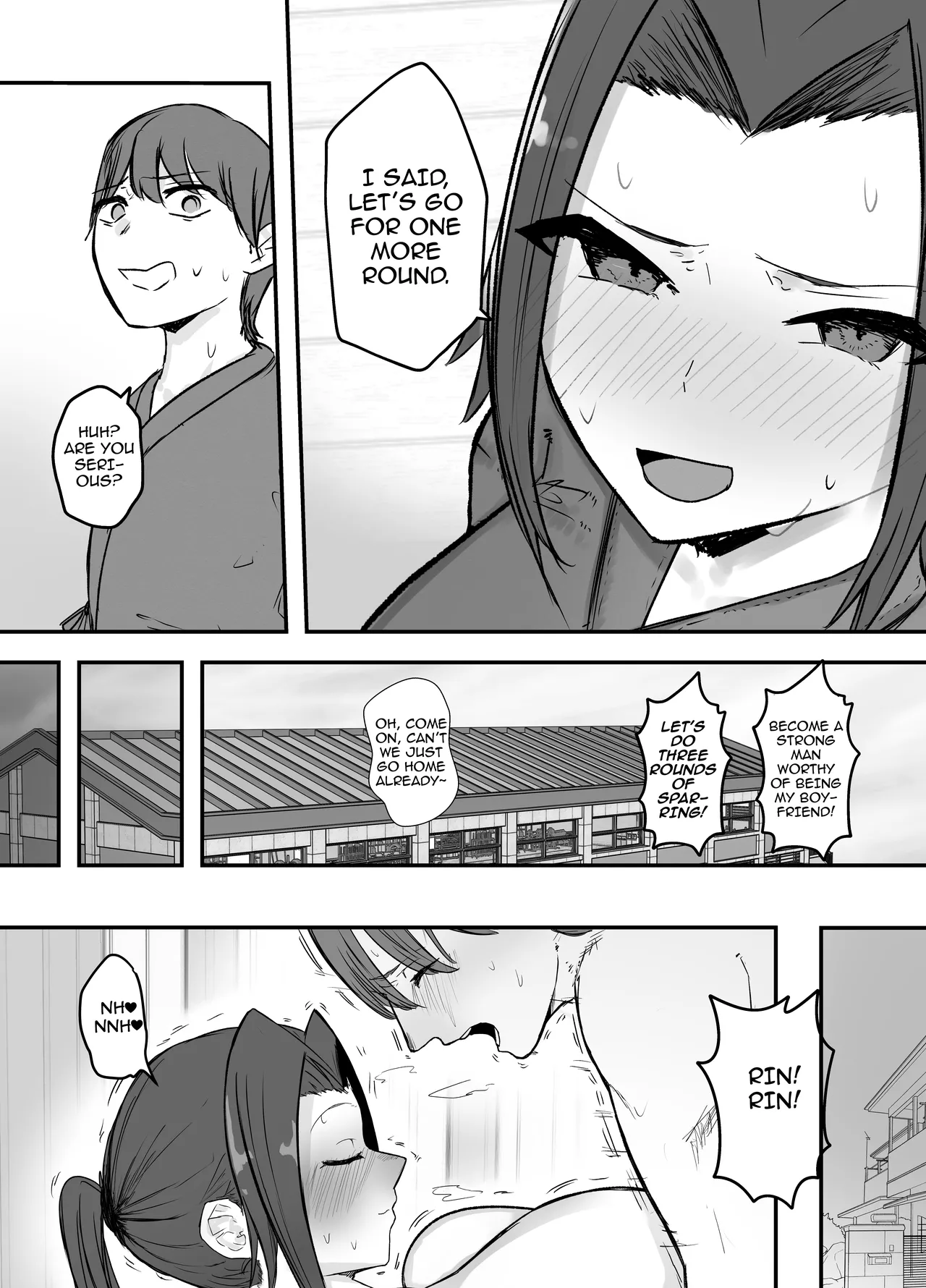 Kendou-bu Shushou no Watashi ga Netorase de Ochiru Wake ga Nai!! | There's no way the captain of the kendo club like me could fall for a cuckoldry!! page 4 full