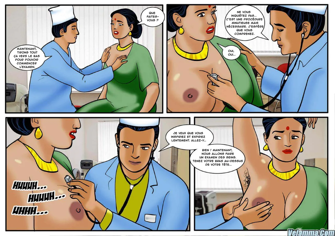 Velamma - 028 - Visite médicale page 7 full