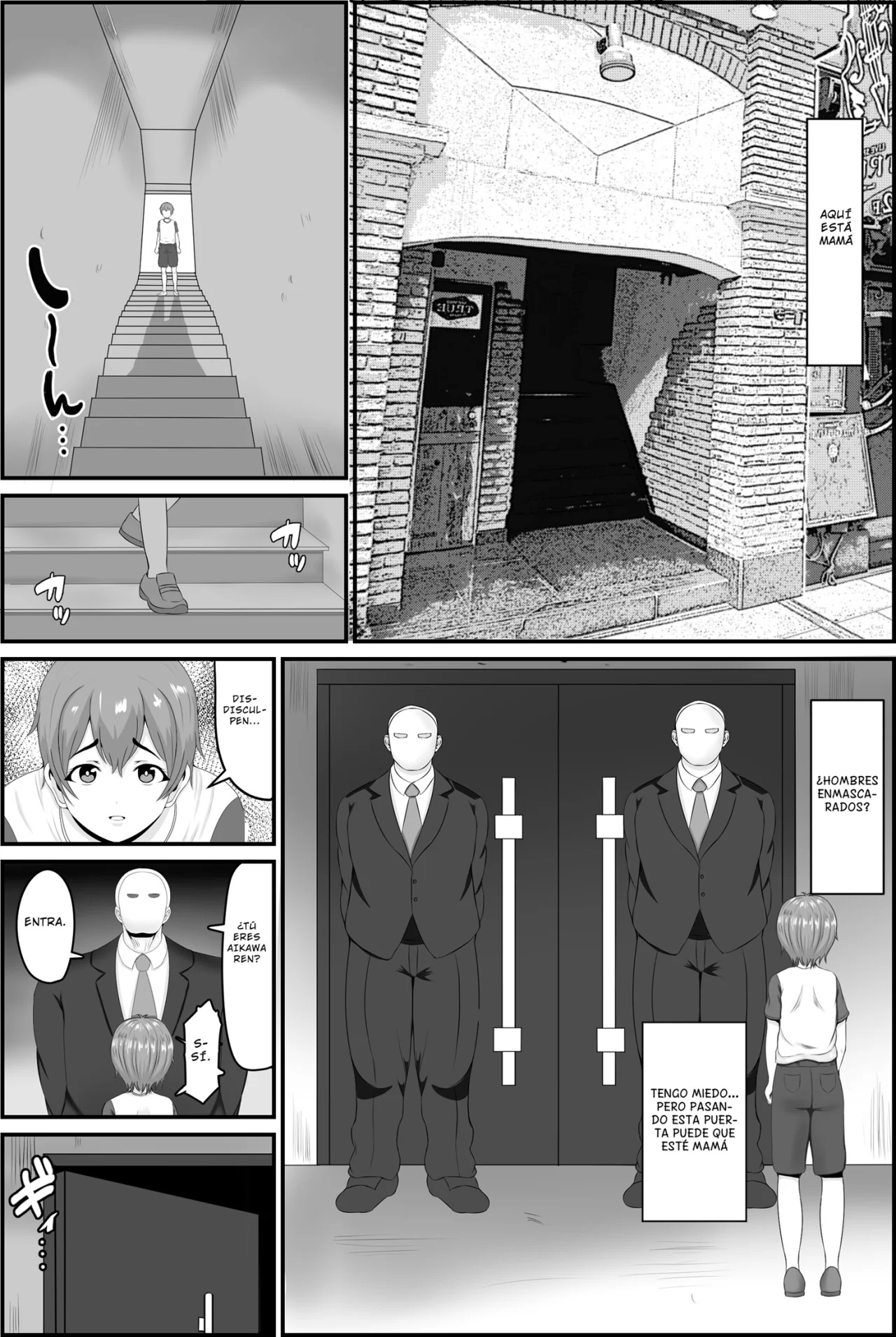 Kyonyuu Kyojiri Mama o Tasuketa Kereba Mama no Hadaka Atete Mite page 4 full
