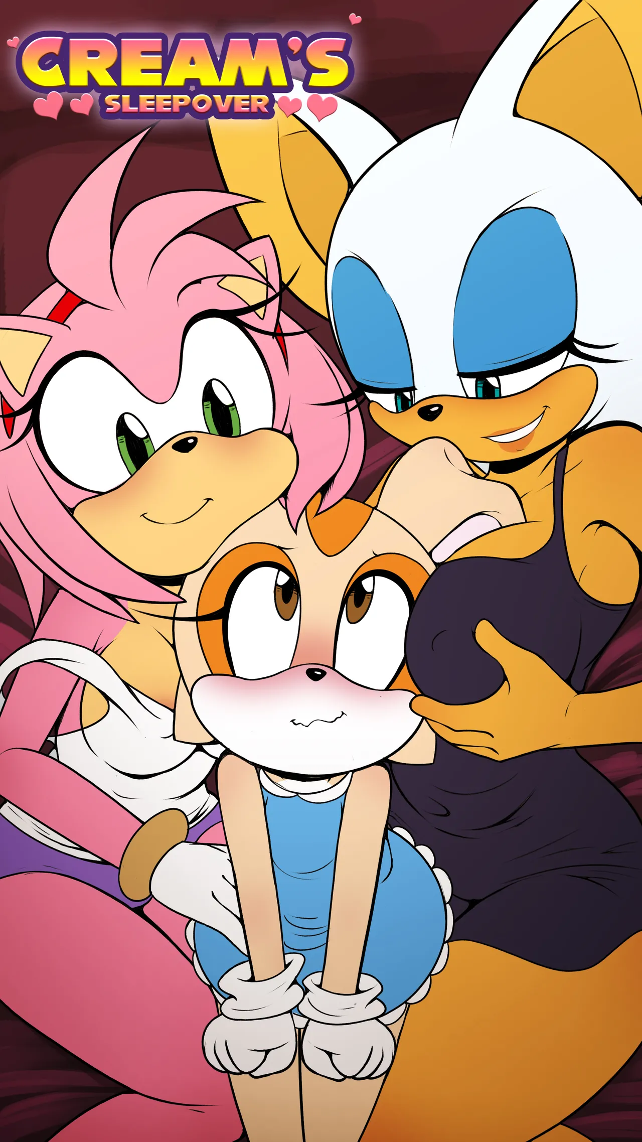 Cream's Sleepover page 1 full