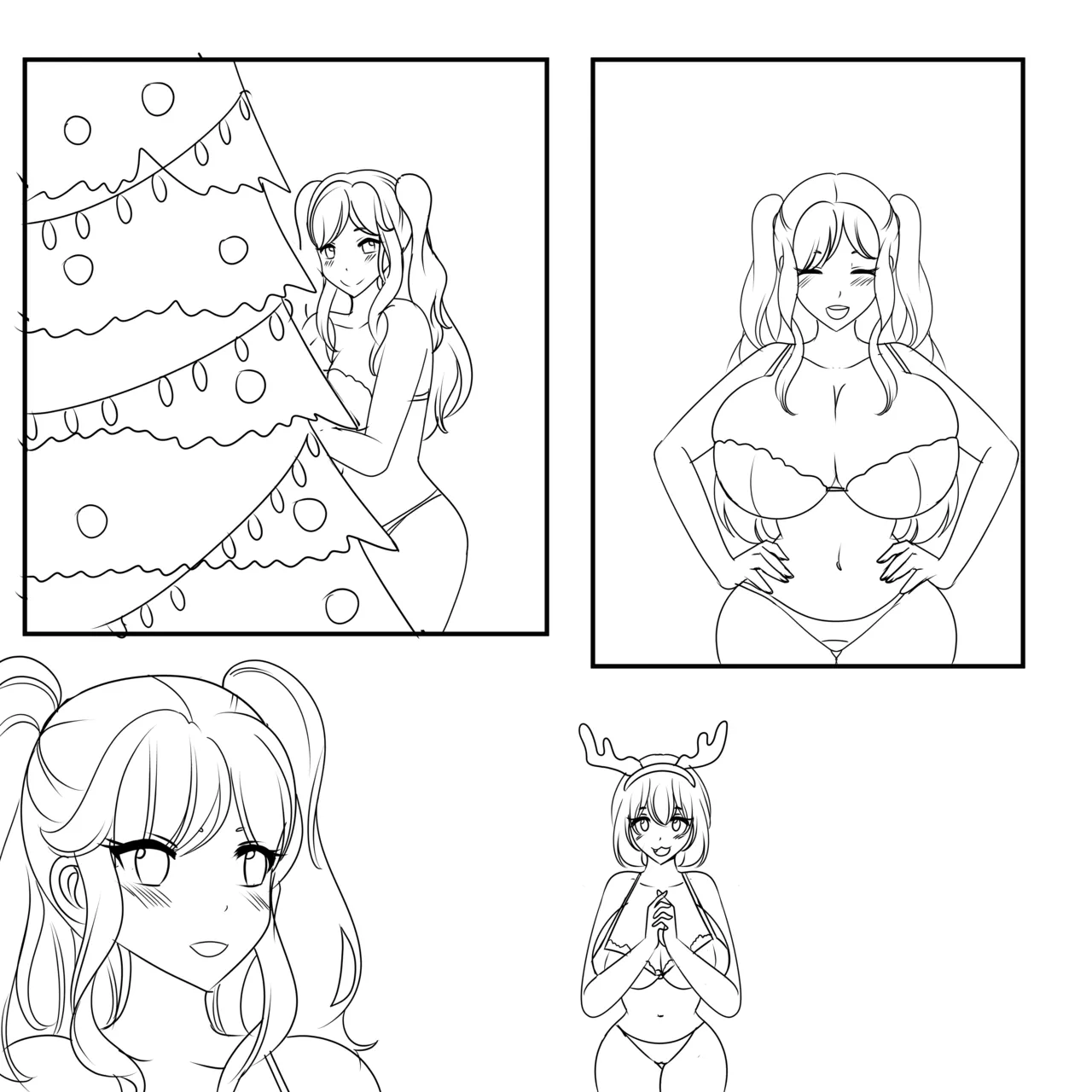 Holiday Milk and Cookies page 2 full