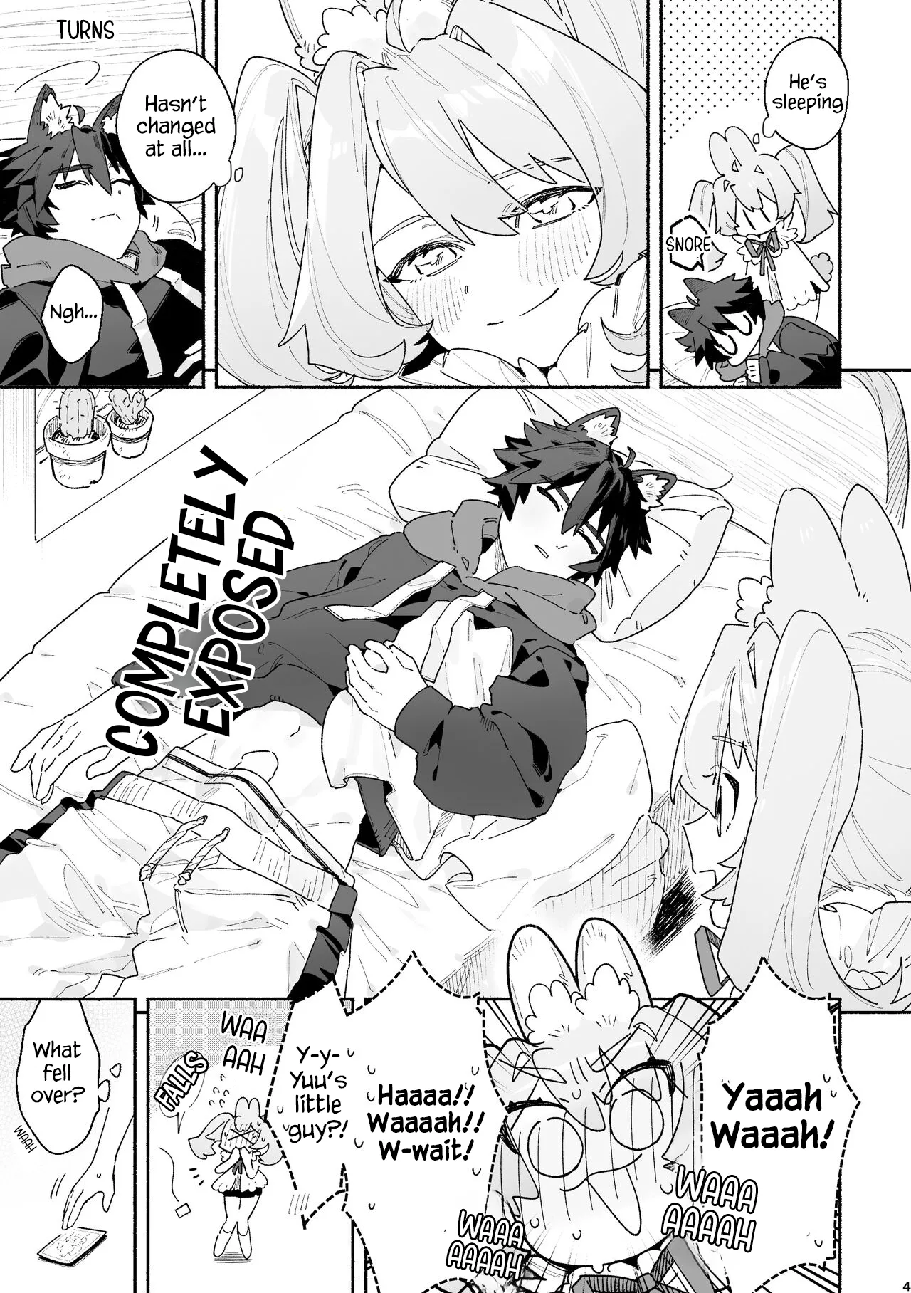 Boy For Bottom: Bunny Girl x Wolf Boy page 3 full