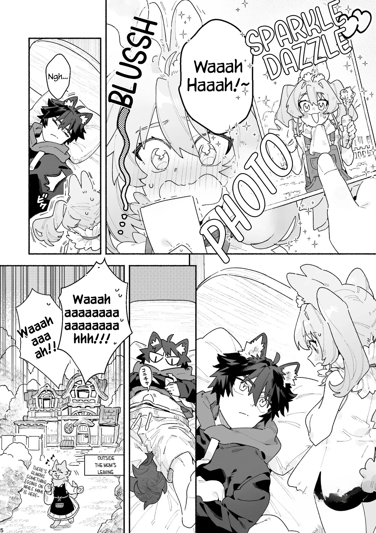 Boy For Bottom: Bunny Girl x Wolf Boy page 4 full