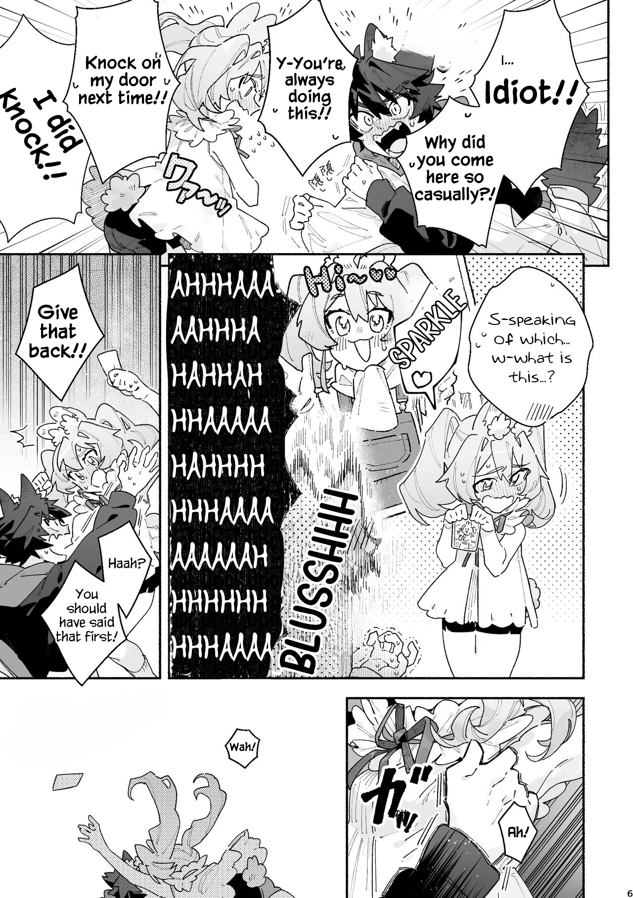 Boy For Bottom: Bunny Girl x Wolf Boy page 5 full