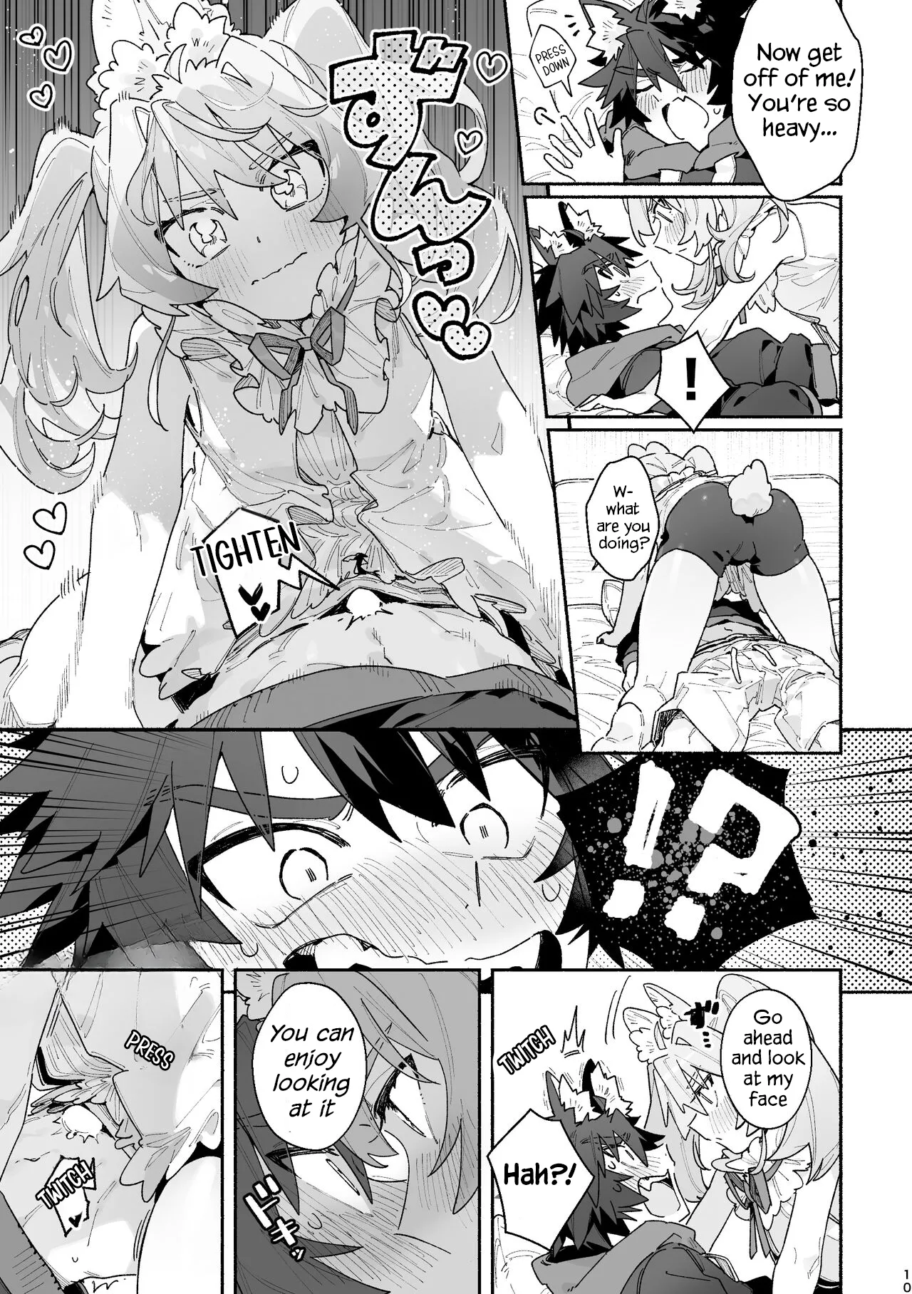 Boy For Bottom: Bunny Girl x Wolf Boy page 9 full
