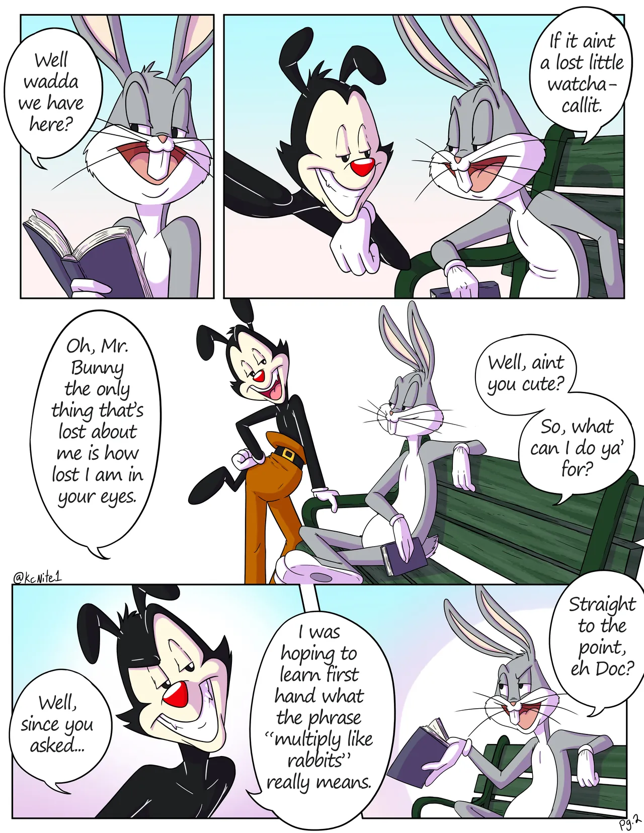 - Looney Tunes / Animaniacs -  Totally Insaney, Doc! page 3 full