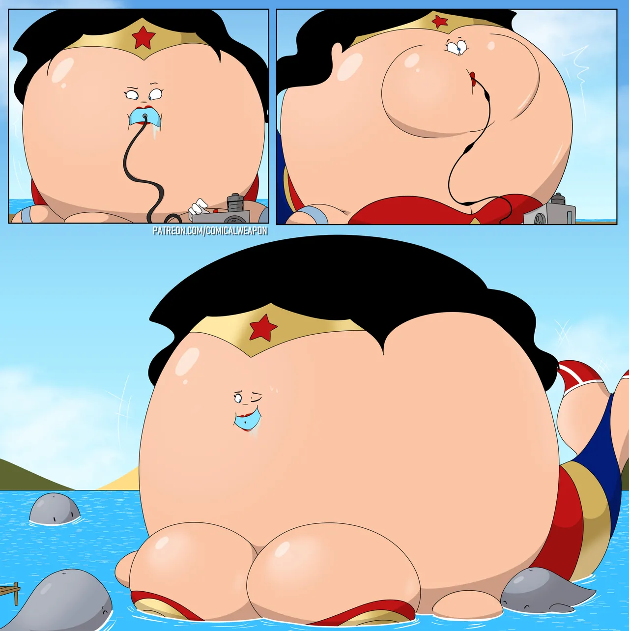Mama Whale - Wonder Woman page 4 full