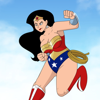 Mama Whale - Wonder Woman cover