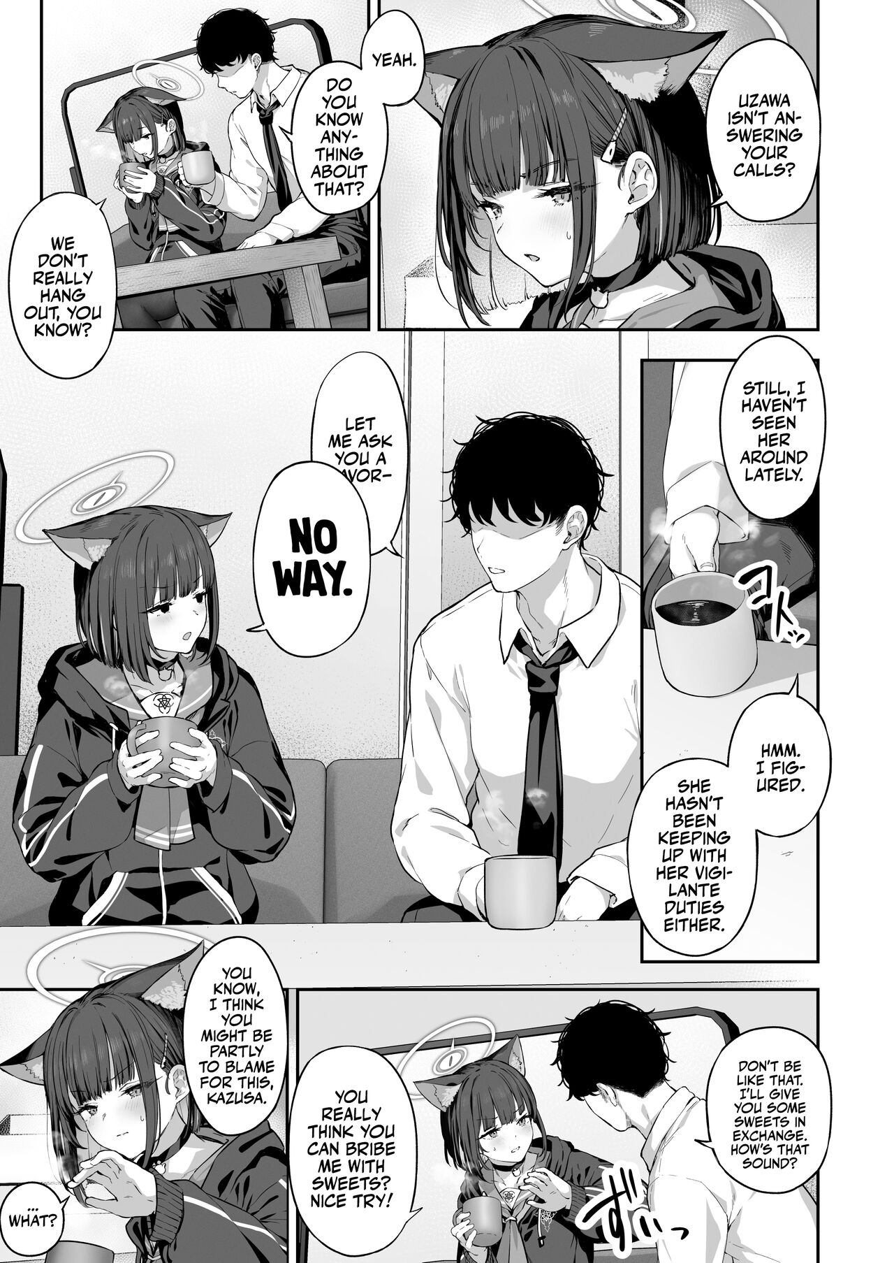 Tokoton Yacchau Kyouyama Kazusa 2 | Kyouyama Kazusa Wants to Bang 2 page 3 full