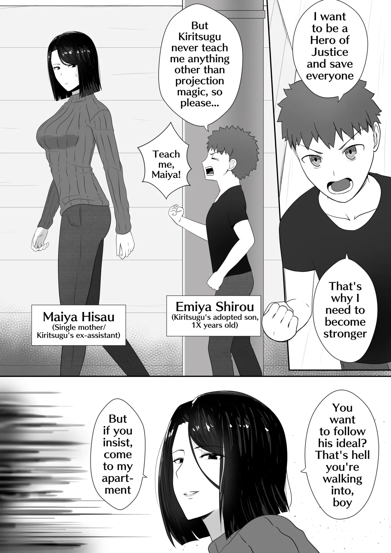 The Fuyuki's Mama page 1 full