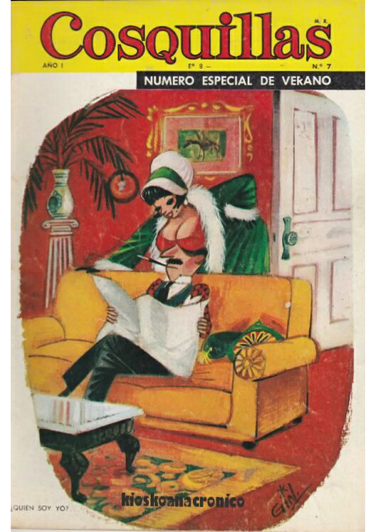 Revista Cosquillas #7 page 1 full