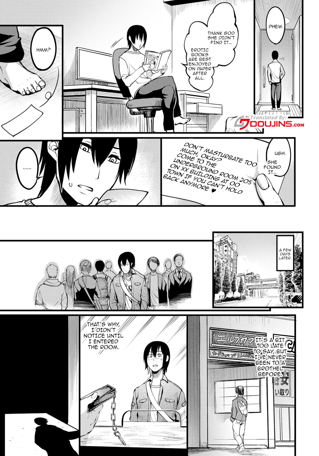 Juku Kabejiri no Heya | Mature Ass Wall Room page 5 full
