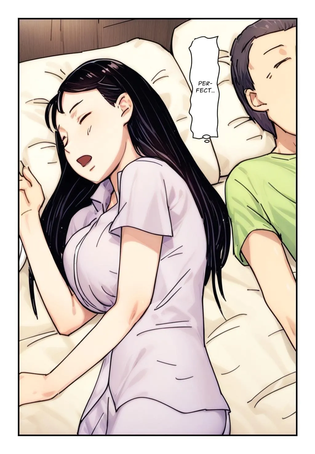 Every Night, I Put My Mother To Sleep &amp; Creampie Her Right Next to My Father page 6 full
