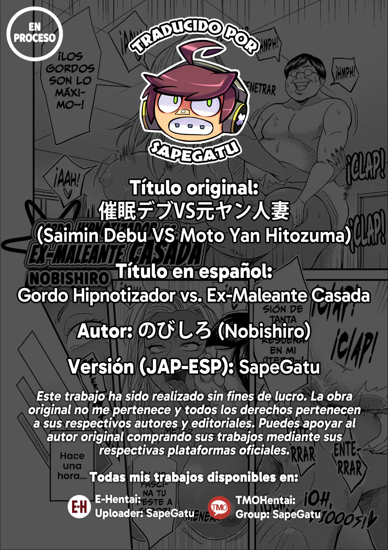 Saimin Debu VS Moto Yan Hitozuma | Gordo Hipnotizador vs. Ex-Maleante Casada page 5 full