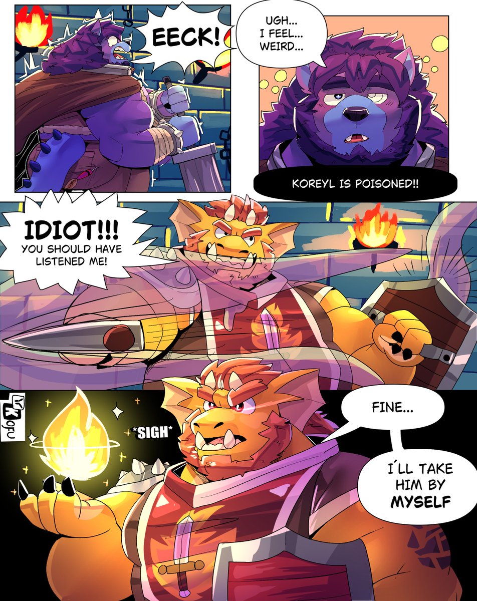Kofu Howlfy / Slime Bossfight! page 2 full