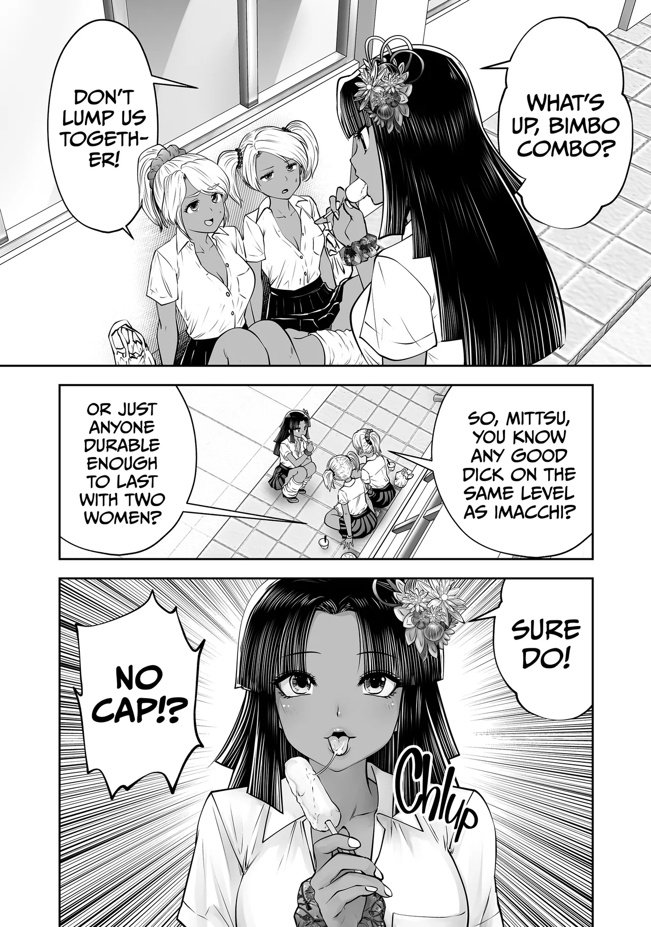 Transferred to the Gyaru Academy Chapter 35 page 9 full
