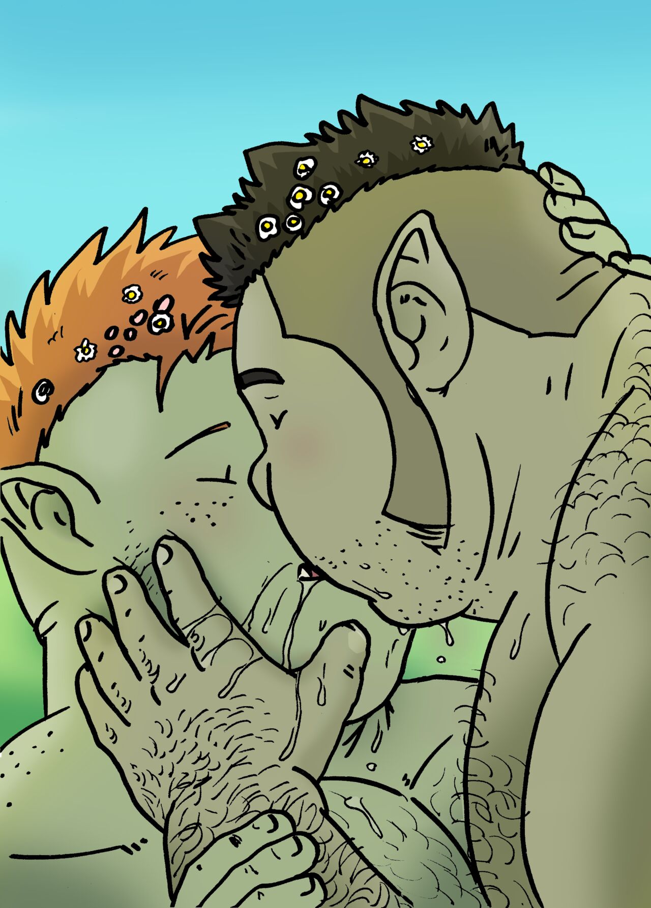 Hunter mating ritual page 10 full