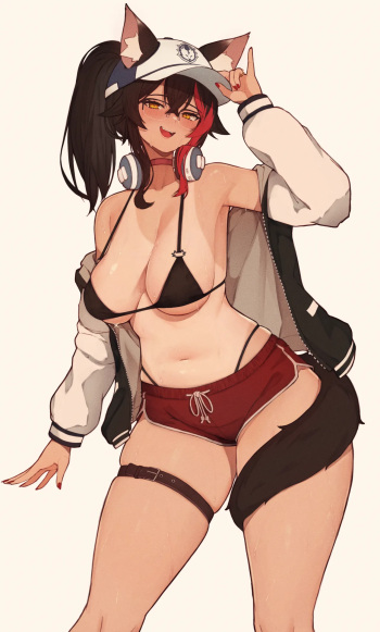 Ookami Mio HQ + Naughty cover