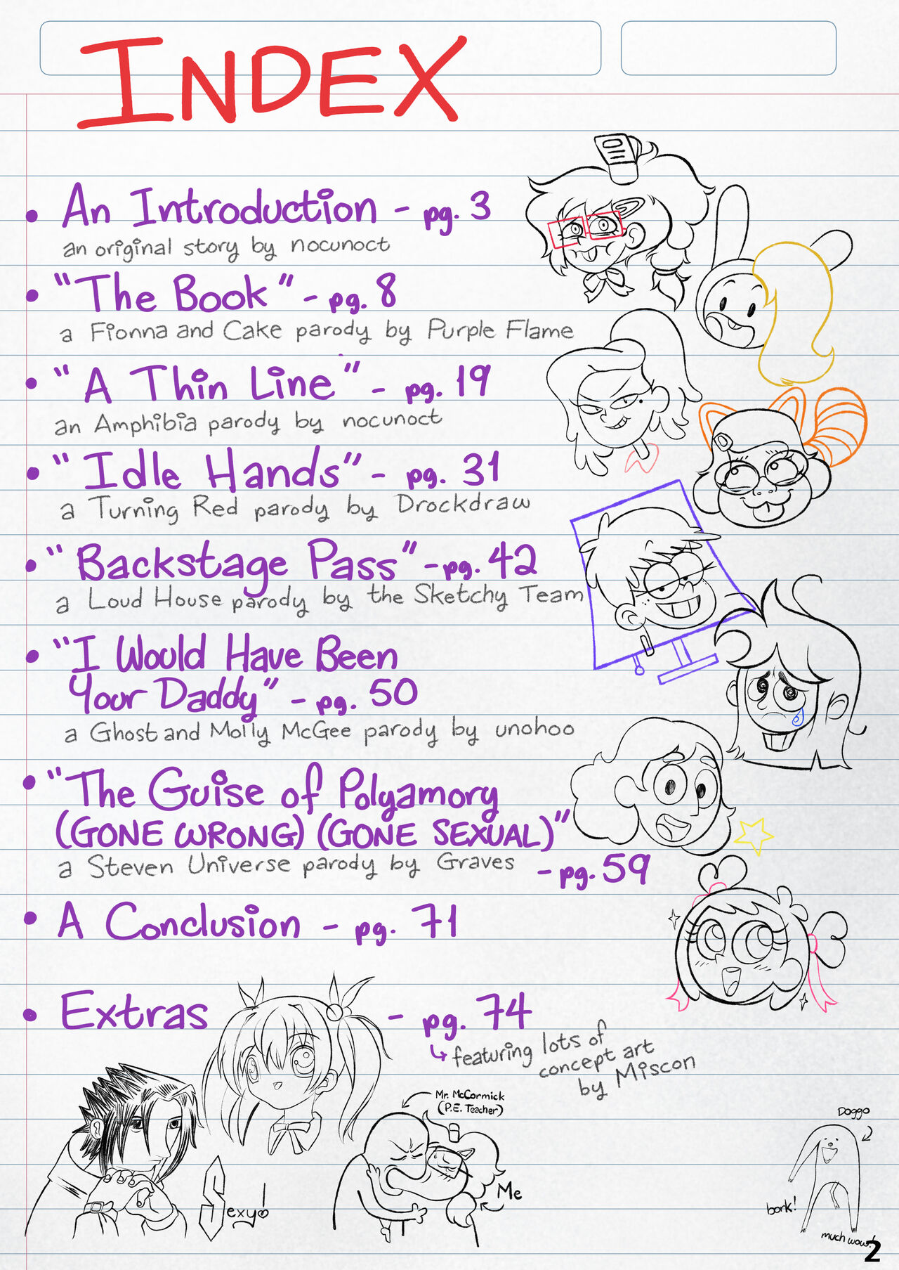 Sketchy Book: The First Draft page 3 full