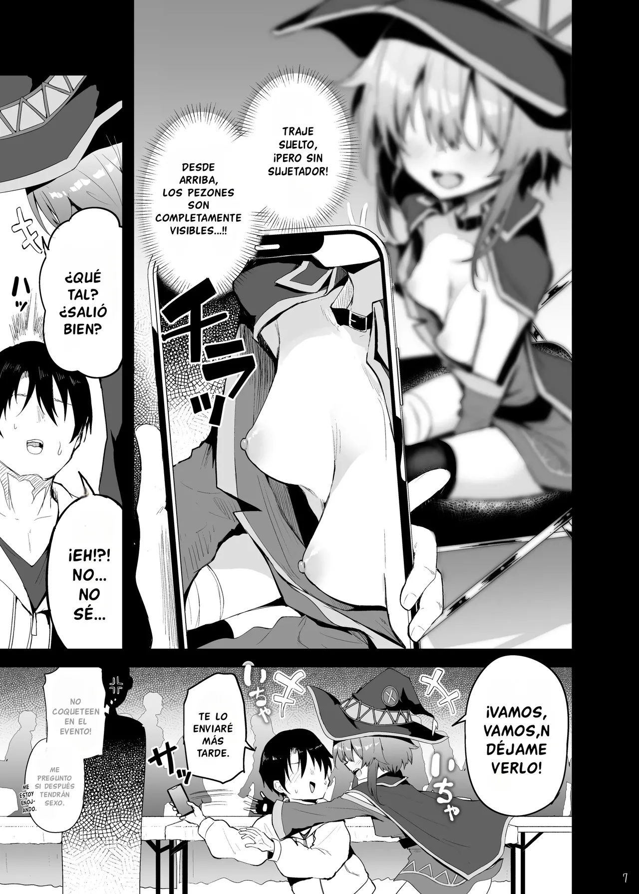 Megumin Cosplayer to Off-Pako Gokko | Un Encuentro Sexual Offline Fingido con una Cosplayer de Megumin page 7 full