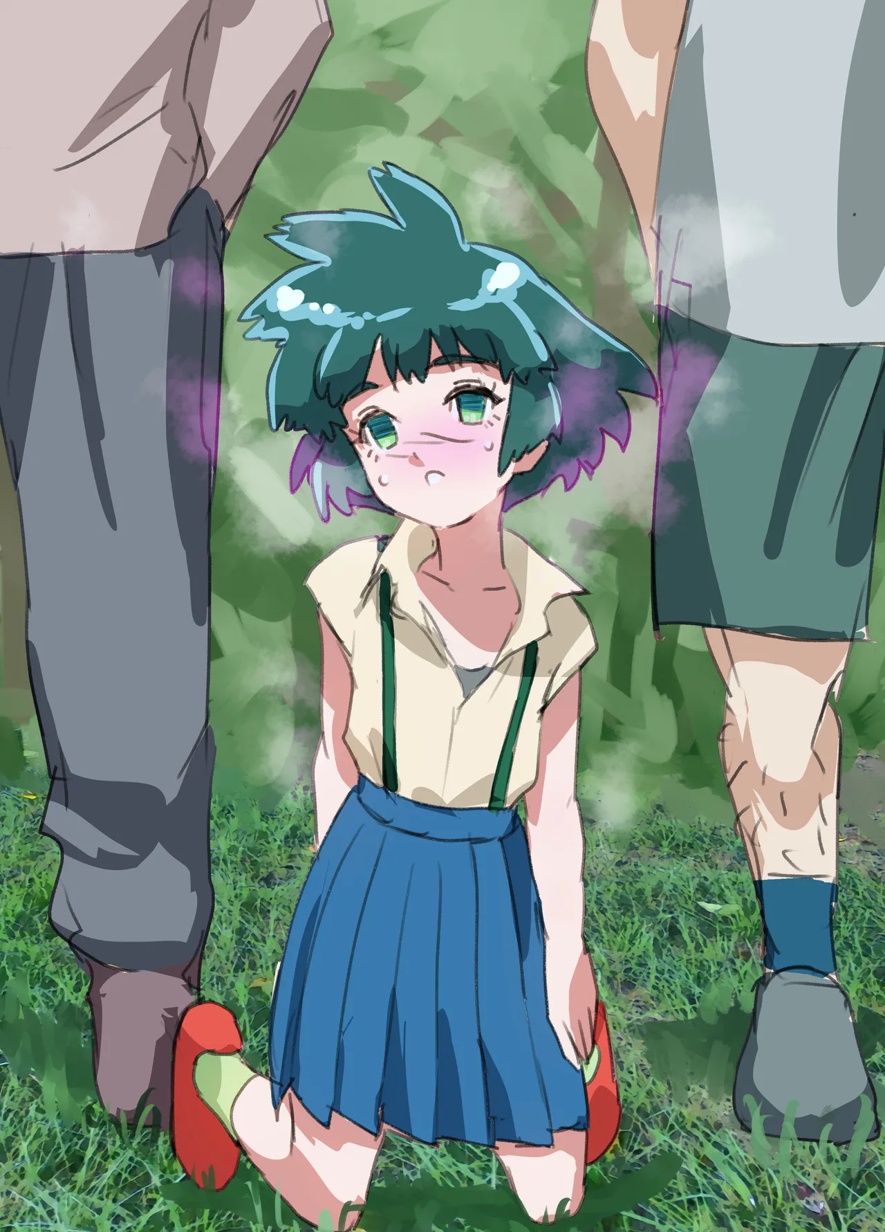 Midopako Midori-chan ga Midori no Naka de Ochinchin Yoridorimidori page 5 full