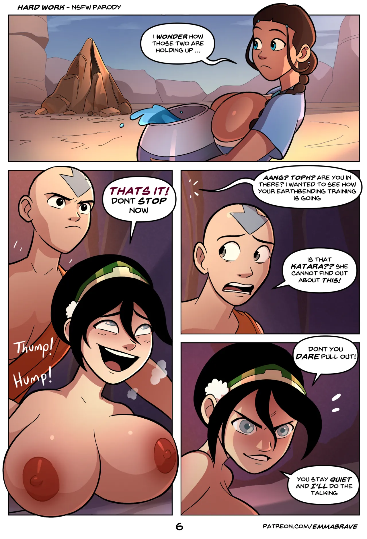 Hard Work remake page 6 full