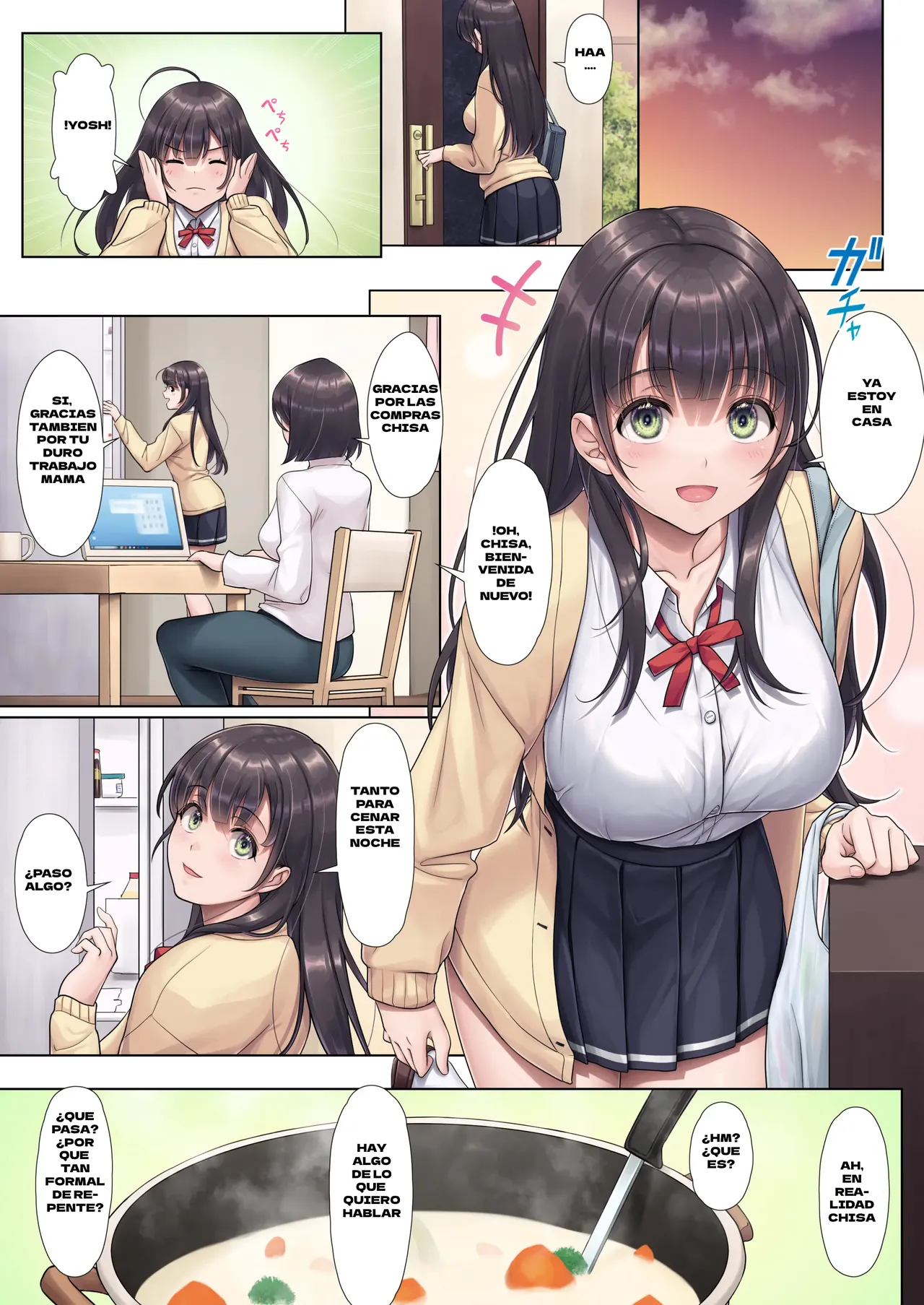 Otou-san Yamete—— | Padre, Detente—— page 5 full