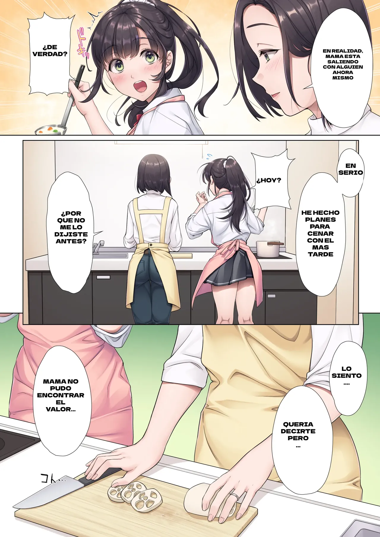 Otou-san Yamete—— | Padre, Detente—— page 6 full
