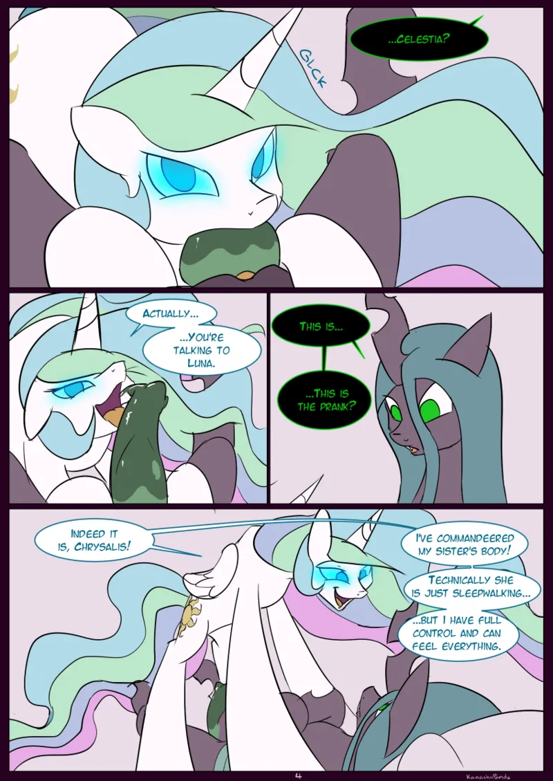Royal Prank War: Sleepwalker, Portals &amp; Ink page 4 full