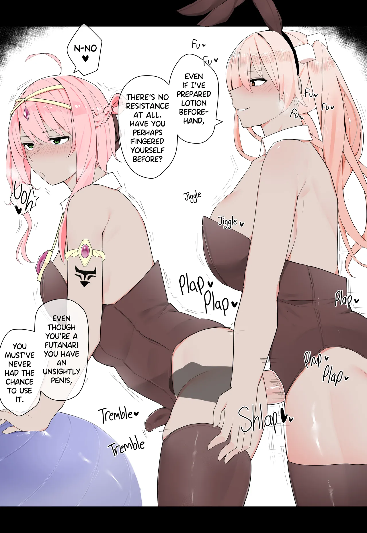 Bunny Girl Training a Former Princess page 2 full