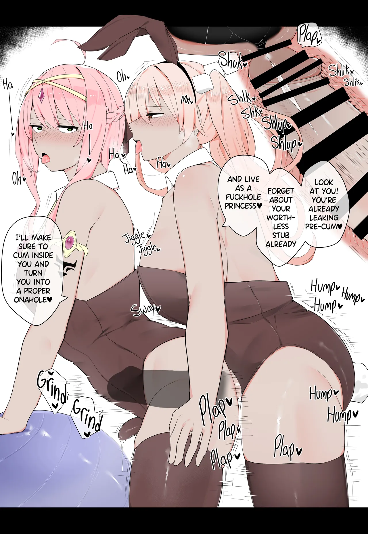 Bunny Girl Training a Former Princess page 3 full