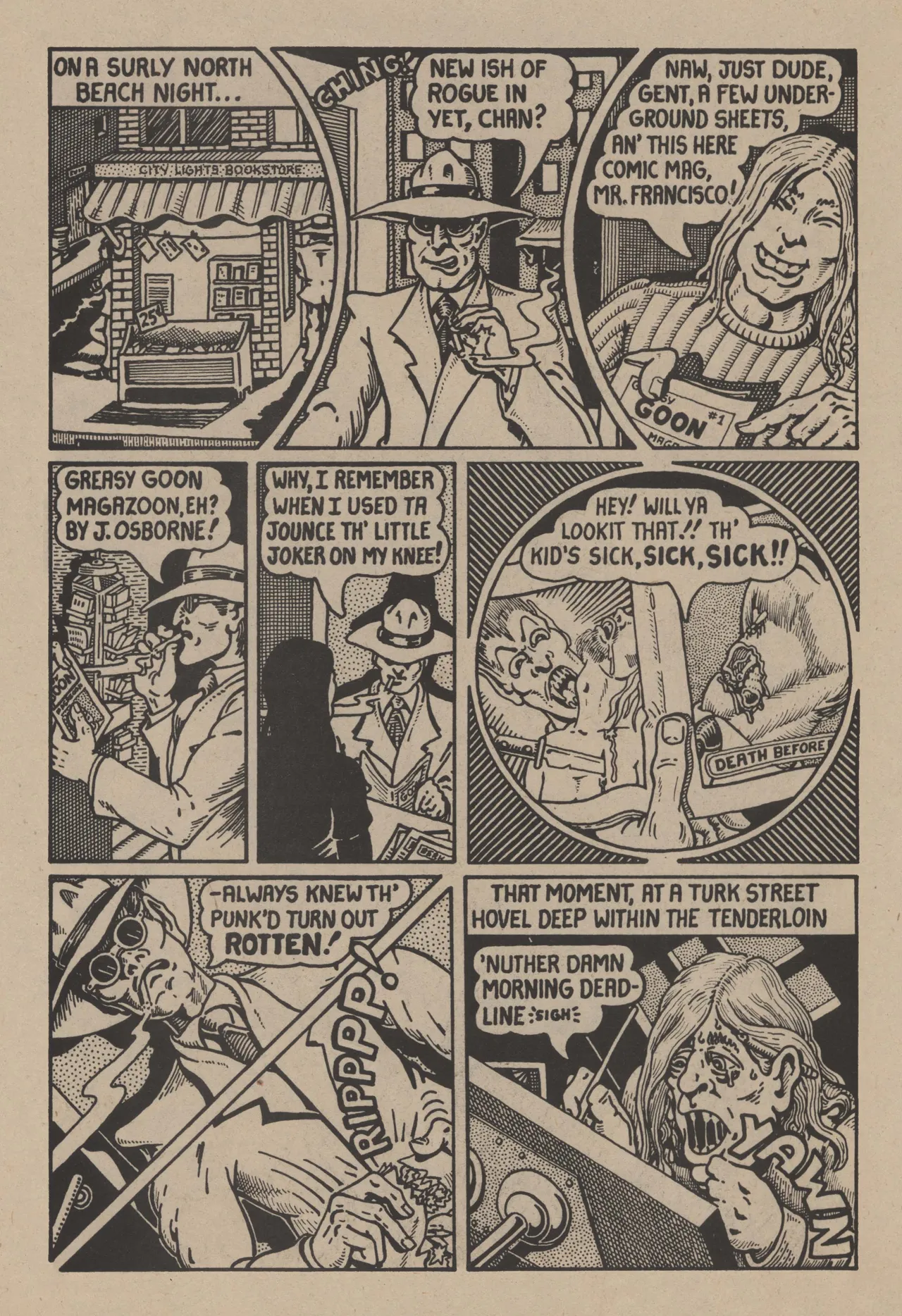 Thrilling Murder Comics page 4 full