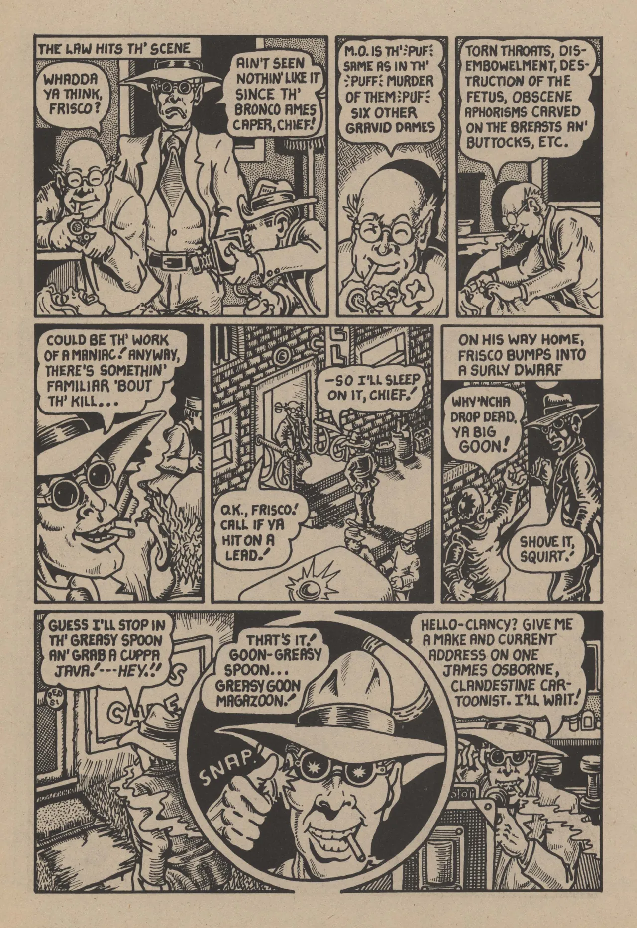 Thrilling Murder Comics page 9 full