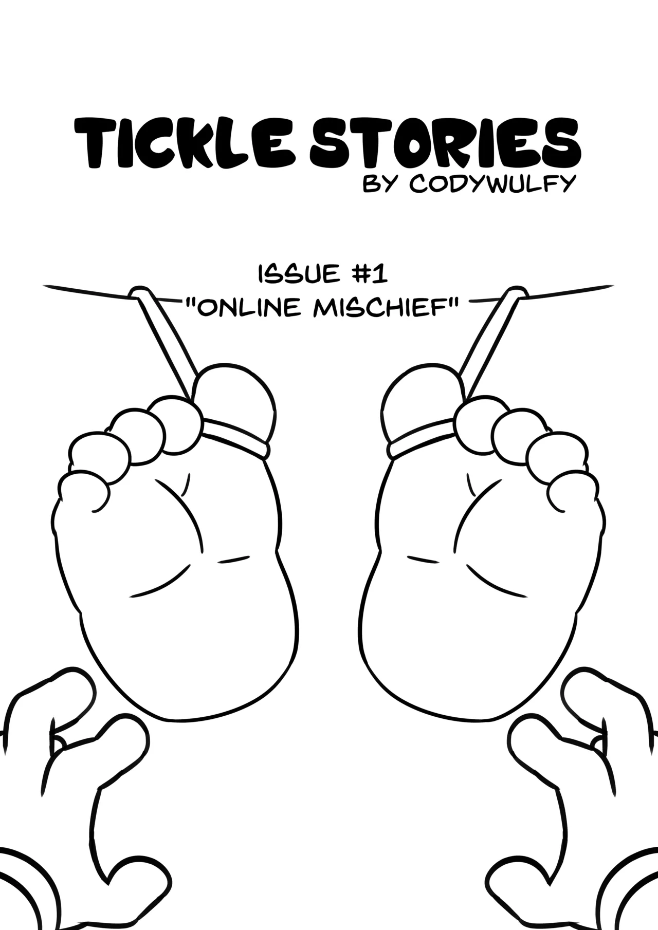 Tickle Stories #1: Online Mischief page 2 full