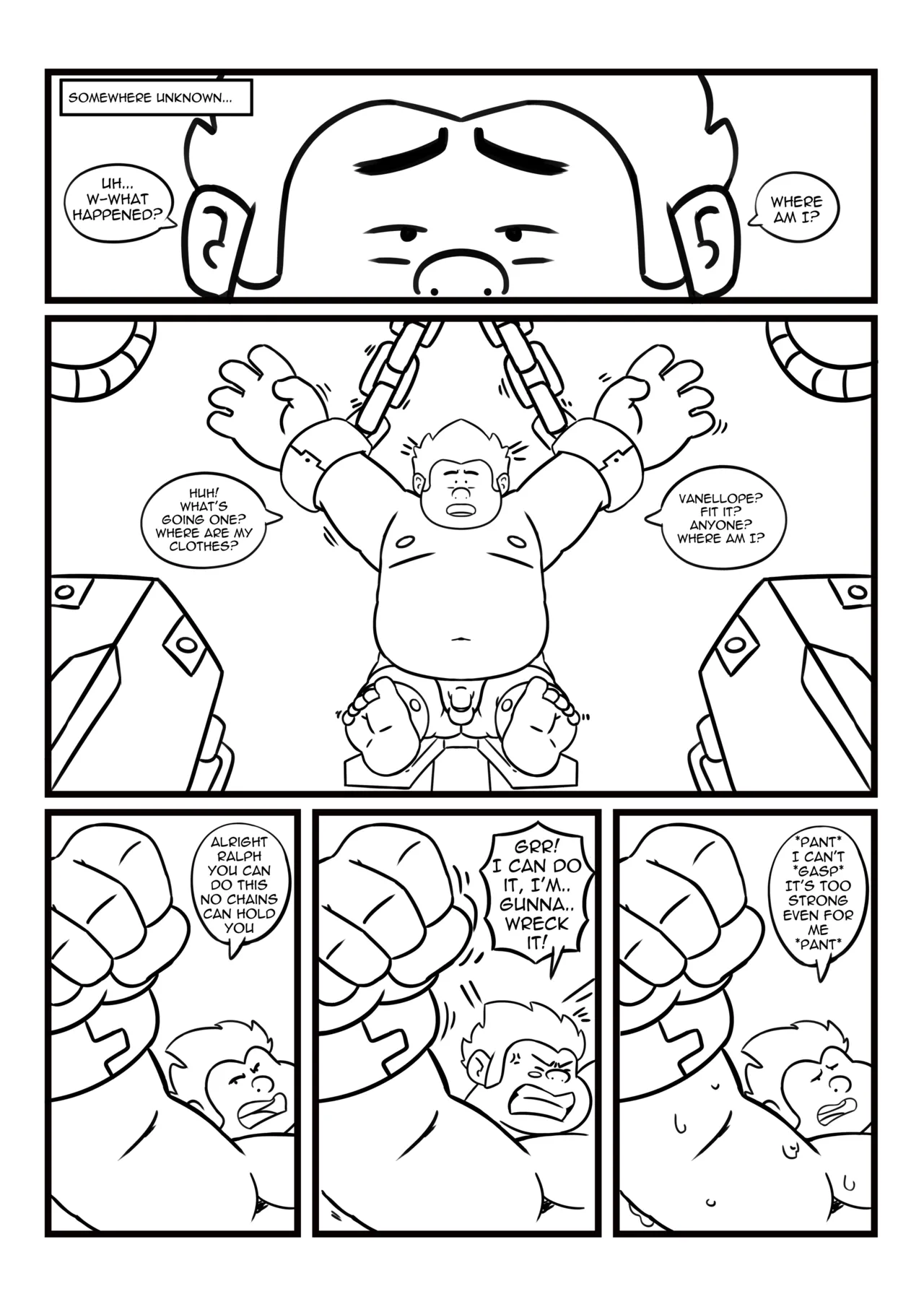 Tickle Stories #1: Online Mischief page 6 full