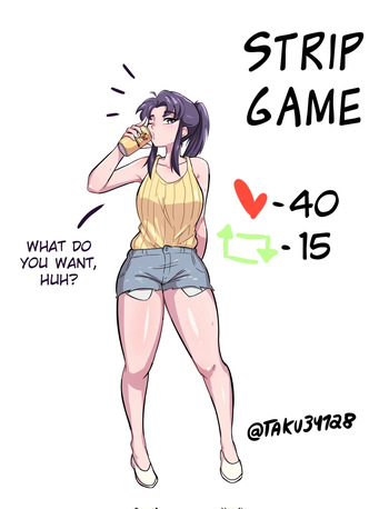 Misato Katsuragi Strip Game cover