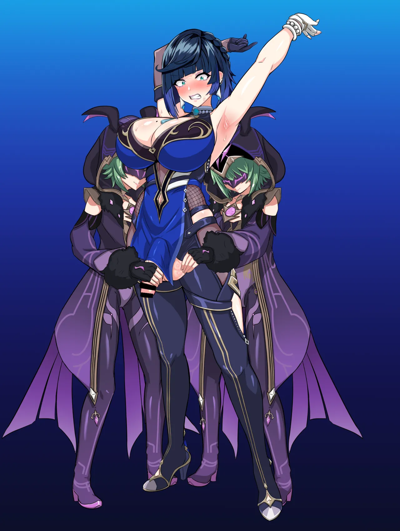 futanari yoru rei mu-sama sen'nyū page 1 full