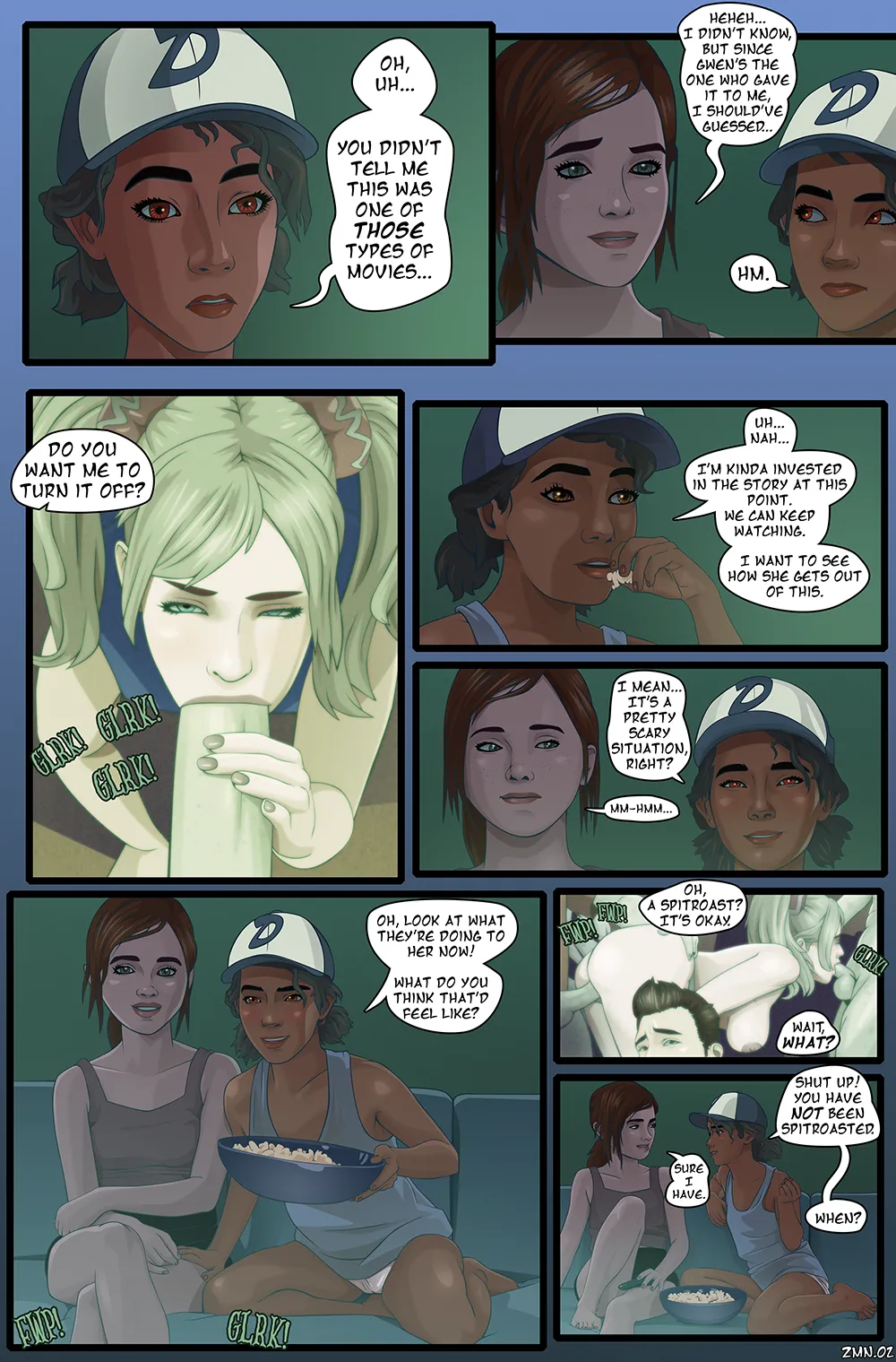 Zombie Movie Night page 2 full