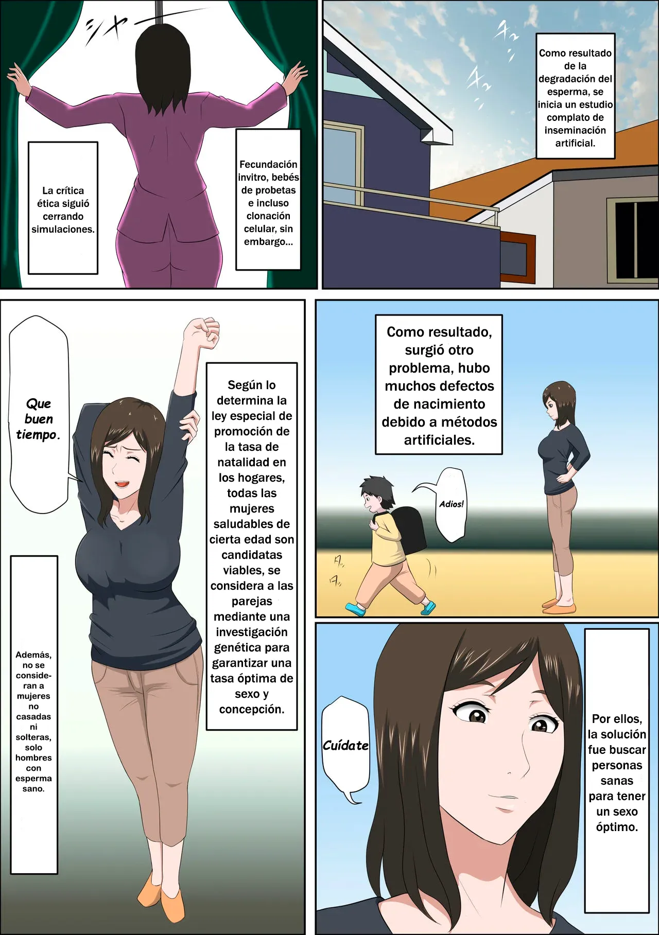 Shoushika o Kaiketsu Suru Houritsu ga Dekita Kekka... | Como Resultado de la Ley para Solucionar el Descenso de la Natalidad... Luego de Eso... page 7 full