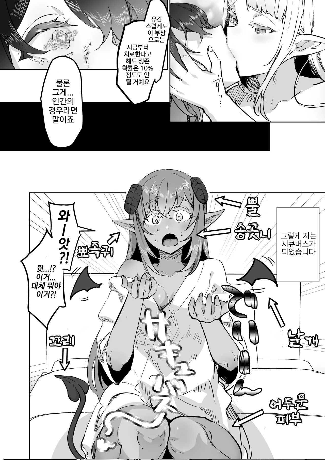 Futanari Chiryou Succubus Clinic Zero ~Succubus Kenshuu Choukyou Hen~ | 후타나리 치료 서큐버스 클리닉 -서큐 간호사 연수 조교 편- page 6 full