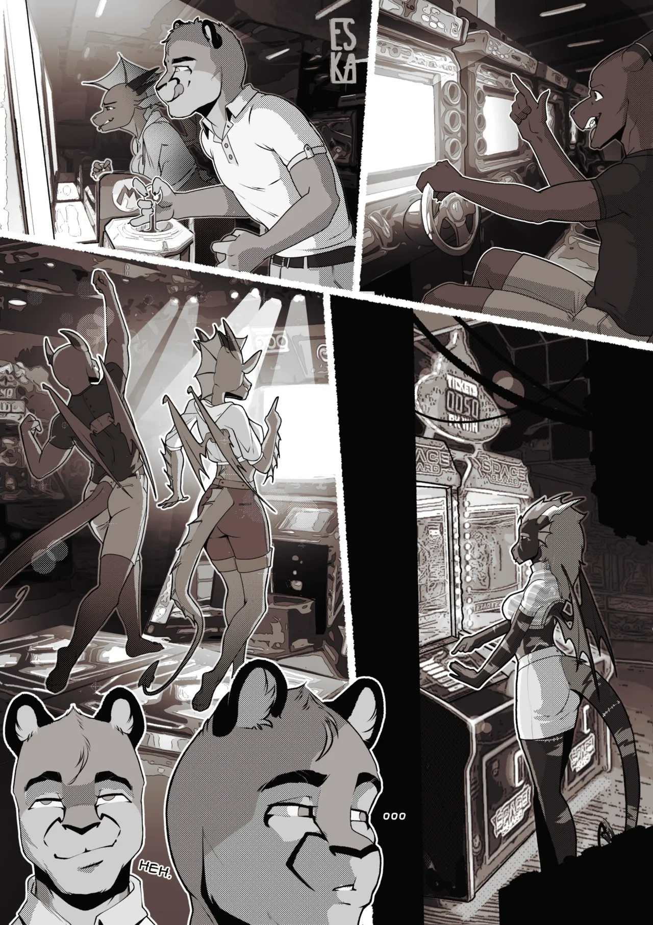 Arcade Night page 2 full