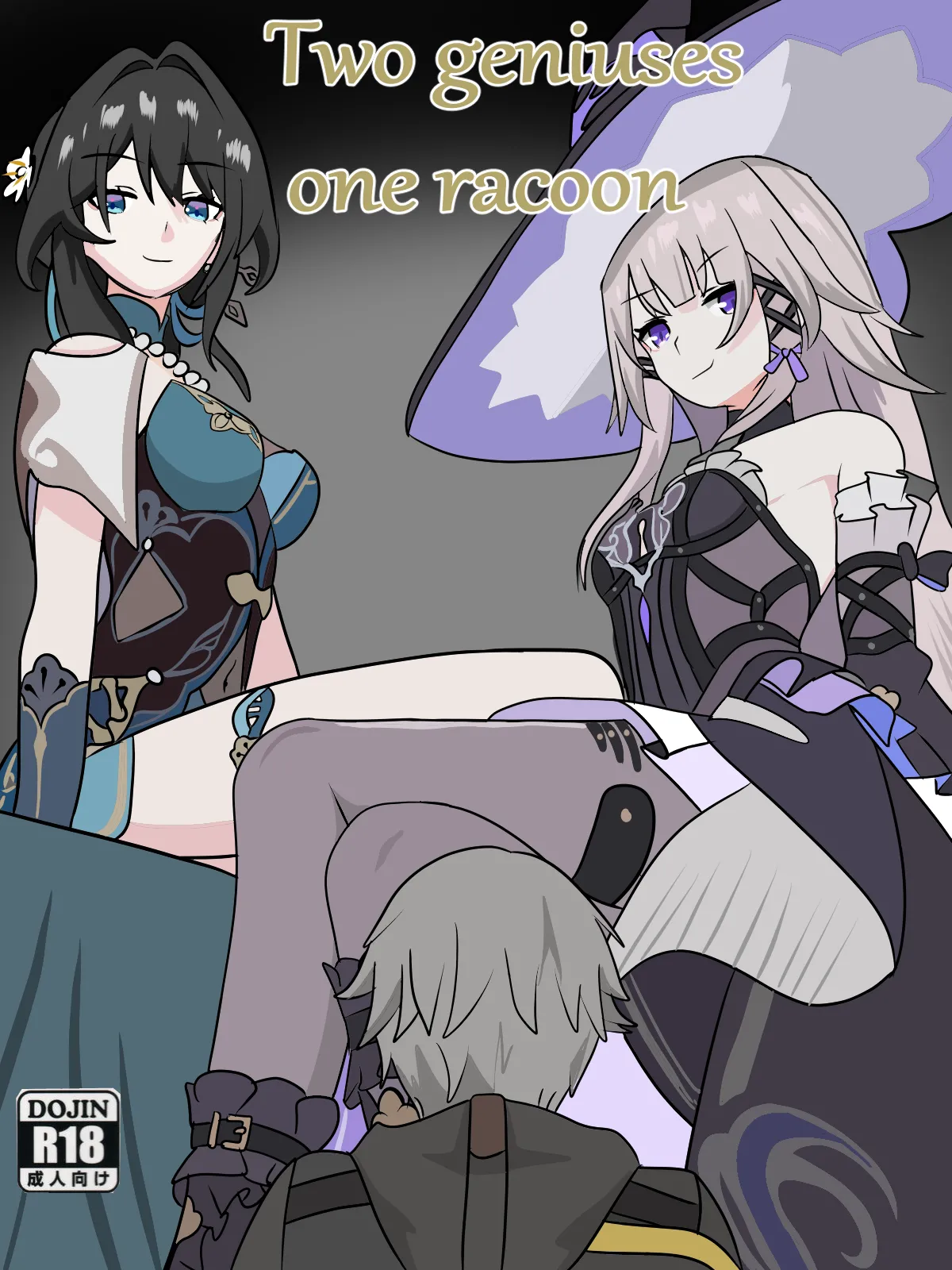 Two geniuses one Racoon page 1 full